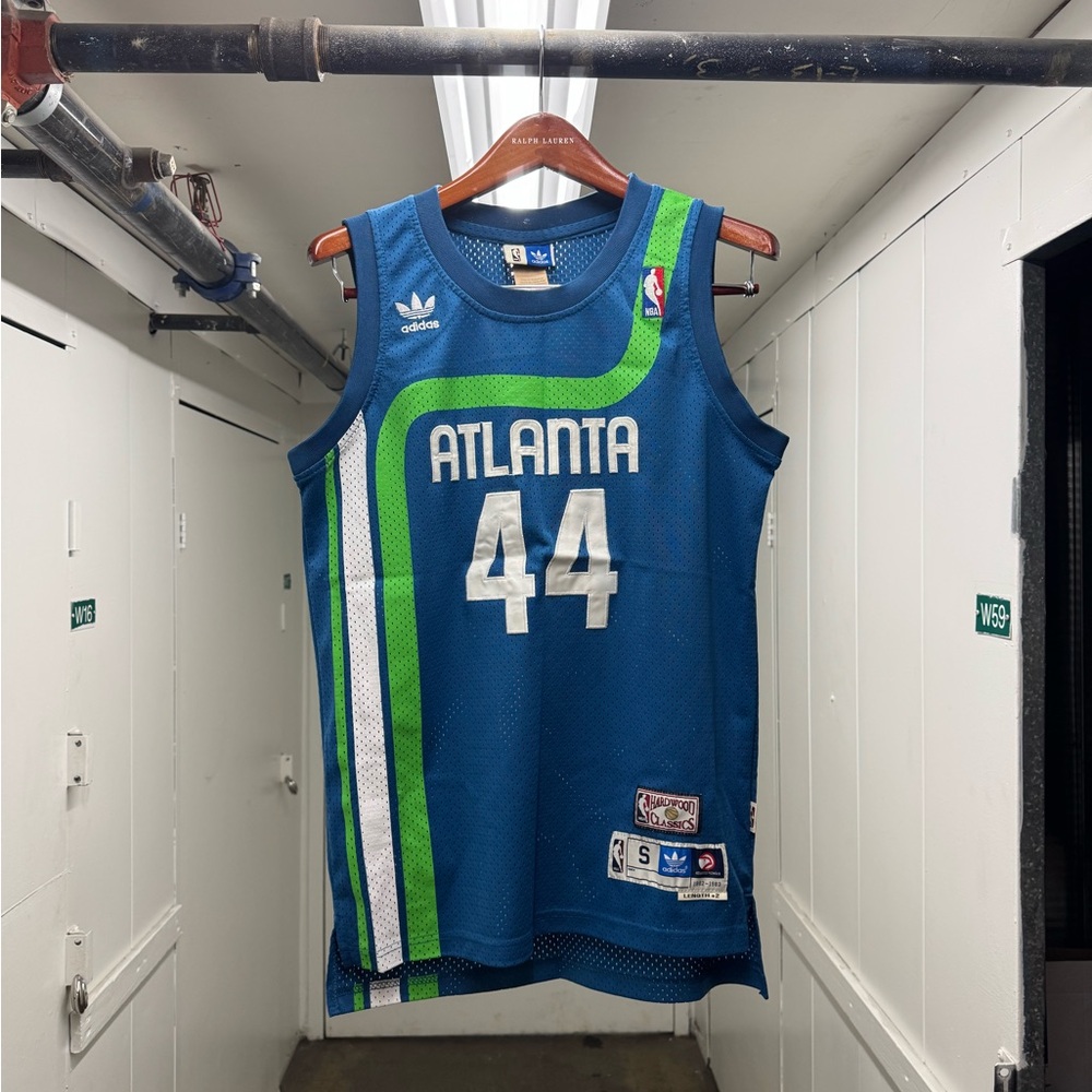 NBA Hardwood Classics Pistol Pete Maravich Atlanta Hawks Adidas Jersey